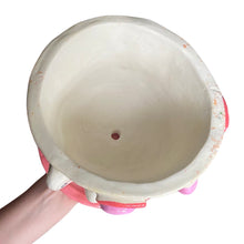 Load image into Gallery viewer, 'Tulips + Tigers' Large Plant Pot (one-off)
