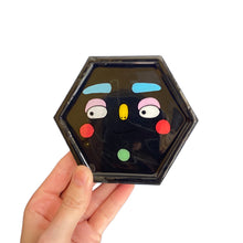 Load image into Gallery viewer, Black Singular Coaster