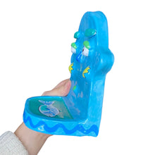 Load image into Gallery viewer, 'Blue Sardine' Ponky Wall Shelf (One-Off)