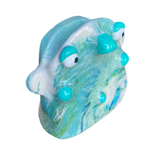 Load image into Gallery viewer, Marble Glasses Holders Teal (one off ready to ship)