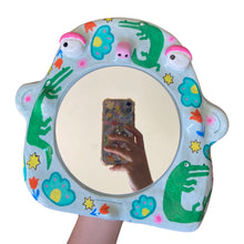 Load image into Gallery viewer, 'Crocs' Stand-Up Mirror (one-off)