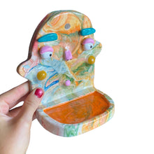 Load image into Gallery viewer, 'Colourful Marble' Ponky Wall Shelf (One-Off)