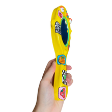 Load image into Gallery viewer, Hand-Held 'Fruity Checkerboard' Mirror