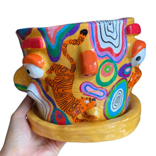 Load image into Gallery viewer, 'Funky' Large Plant Pot (one-off)
