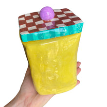Load image into Gallery viewer, 'Bold Stripes' Storage Jar (One-Off)