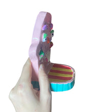 Load image into Gallery viewer, 'Pink Bugs' Ponky Wall Shelf (One-Off)