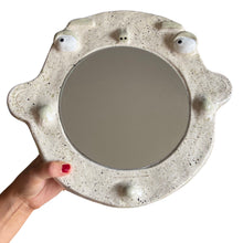 Load image into Gallery viewer, 'Neutrals' BIG Ponky Wall Mirror (one-off)