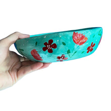 Load image into Gallery viewer, 'Red Flowers' Bowl