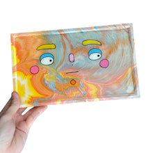 Load image into Gallery viewer, Colourful Marble Ponky Tray