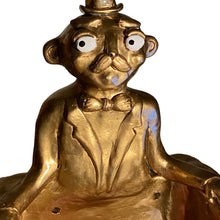 Load image into Gallery viewer, 'Golden' The PonkyWot Butler Toilet Roll Holder