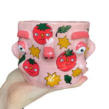 Load image into Gallery viewer, 'Tomato' Chunky Pot (one-off)