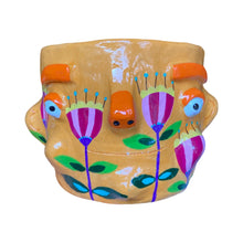 Load image into Gallery viewer, 'Retro Flower' Chunky Pot