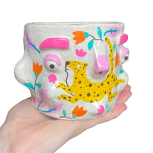 Load image into Gallery viewer, 'Cheetah' Chunky Pot (One-Off)