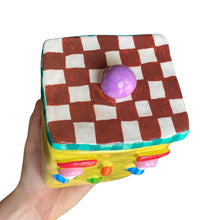 Load image into Gallery viewer, 'Bold Stripes' Storage Jar (One-Off)