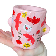 Load image into Gallery viewer, 'Love Birds' Classic Pot (One-Off)