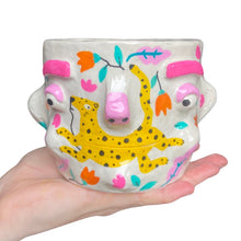 Load image into Gallery viewer, 'Cheetah' Chunky Pot (One-Off)