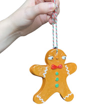 Load image into Gallery viewer, Gingerbread Christmas Decoration (Classic)