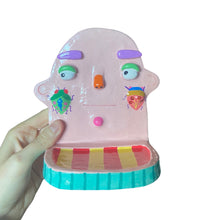 Load image into Gallery viewer, 'Pink Bugs' Ponky Wall Shelf (One-Off)