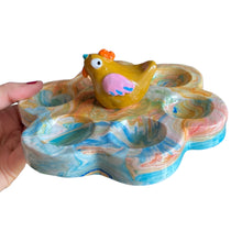 Load image into Gallery viewer, 'Colourful Marble' Egg Holder (one-off)