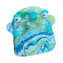 Load image into Gallery viewer, Marble Glasses Holders Seaweed (one off ready to ship)