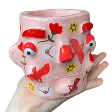 Load image into Gallery viewer, 'Love Birds' Classic Pot (One-Off)