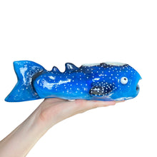 Load image into Gallery viewer, Blue Whale Shark Tealight Candle Holder
