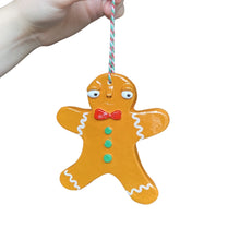 Load image into Gallery viewer, Gingerbread Christmas Decoration (Classic)