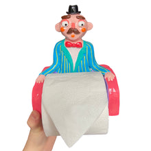 Load image into Gallery viewer, 'Barnaby' The PonkyWot Butler Toilet Roll Holder