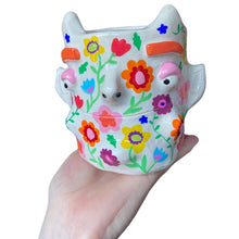 Load image into Gallery viewer, 'A Floral Burst' Devil Pot (one-off)
