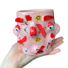Load image into Gallery viewer, 'Love Birds' Classic Pot (One-Off)