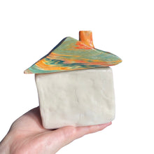 Load image into Gallery viewer, 'Blue and Orange Marble' House