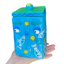 Load image into Gallery viewer, 'Sardines' Storage Jar (One-Off)