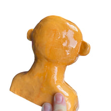Load image into Gallery viewer, Orange Candlestick Holder (one-off)