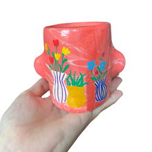 Load image into Gallery viewer, 'Wiggly Vases' Lil' Pot