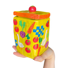 Load image into Gallery viewer, 'Farmers Market' Storage Jar (One-Off)