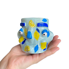 Load image into Gallery viewer, 'Blue Lemon' Lil' Pot