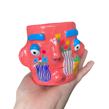 Load image into Gallery viewer, 'Wiggly Vases' Lil' Pot