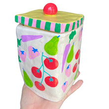 Load image into Gallery viewer, 'Farmers Market' Storage Jar (One-Off)