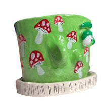 Load image into Gallery viewer, NEW Mushrooms Large Plant Pot (One-Off)