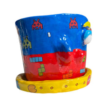 Load image into Gallery viewer, NEW Retro Gaming Large Plant Pot (One-Off)
