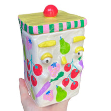 Load image into Gallery viewer, 'Farmers Market' Storage Jar (One-Off)