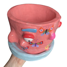 Load image into Gallery viewer, 'Butterfly' Large Plant Pot (One-Off)