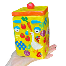 Load image into Gallery viewer, 'Farmers Market' Storage Jar (One-Off)