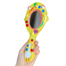 Load image into Gallery viewer, Hand-Held 'Farmers Market' Mirror (one-off)