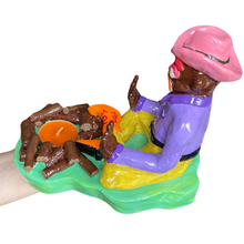 Load image into Gallery viewer, Cowboy Campfire Candle Holder (One-off Groovy)