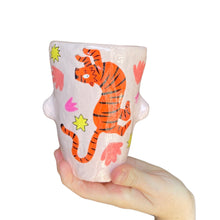 Load image into Gallery viewer, 'Tigers' Vase (one-off)