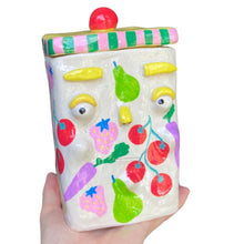 Load image into Gallery viewer, 'Farmers Market' Storage Jar (One-Off)