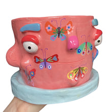 Load image into Gallery viewer, 'Butterfly' Large Plant Pot (One-Off)