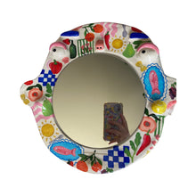 Load image into Gallery viewer, 'Italian Tablescape' BIG Ponky Wall Mirror (one-off)