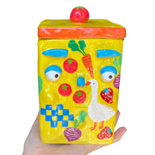 Load image into Gallery viewer, 'Farmers Market' Storage Jar (One-Off)